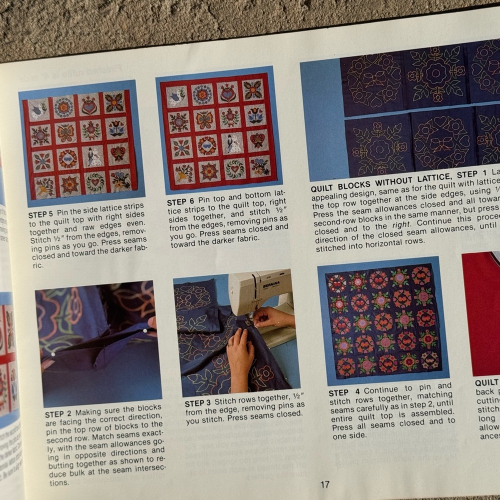 Applique‎ Album Quilts Pattern Book - Picture 2 of 10